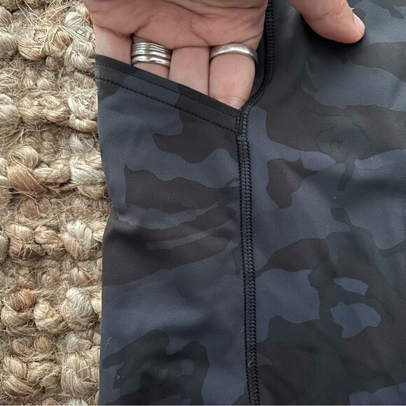 Lululemon Fast and Free Tight II 25”- Heritage 365 Camo Deep Coal Multi Size 6 - Picture 6 of 12